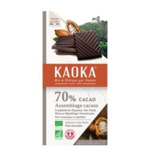 Chocolate negro 70% KAOKA