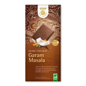 Chocolate con leche garam masala