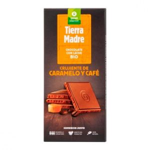 Chocolate de caramelo y cafe