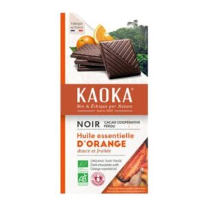 Chocolate con naranja Kaoka