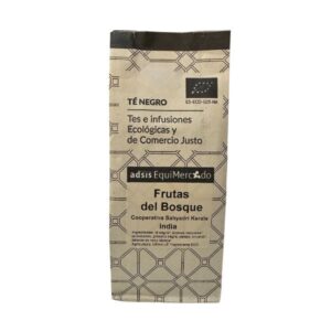 Té negro con frutas del bosque