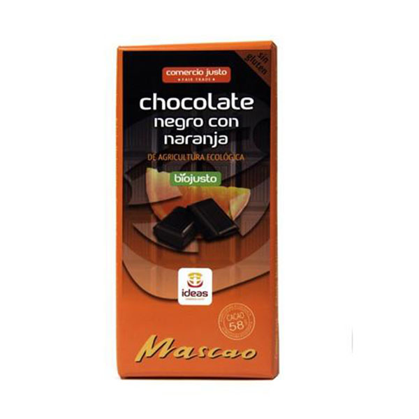 chocolate negro naranja confitada