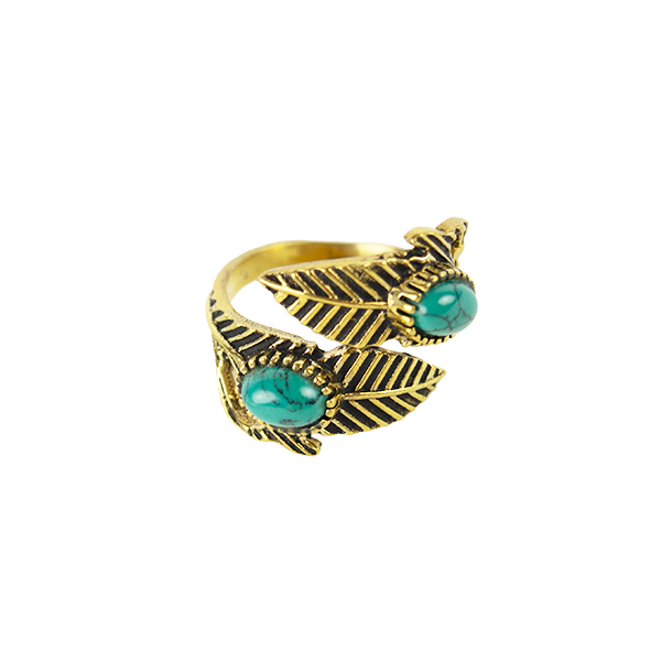 anillo plumas