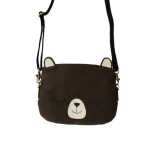 bolso infantil oso marron